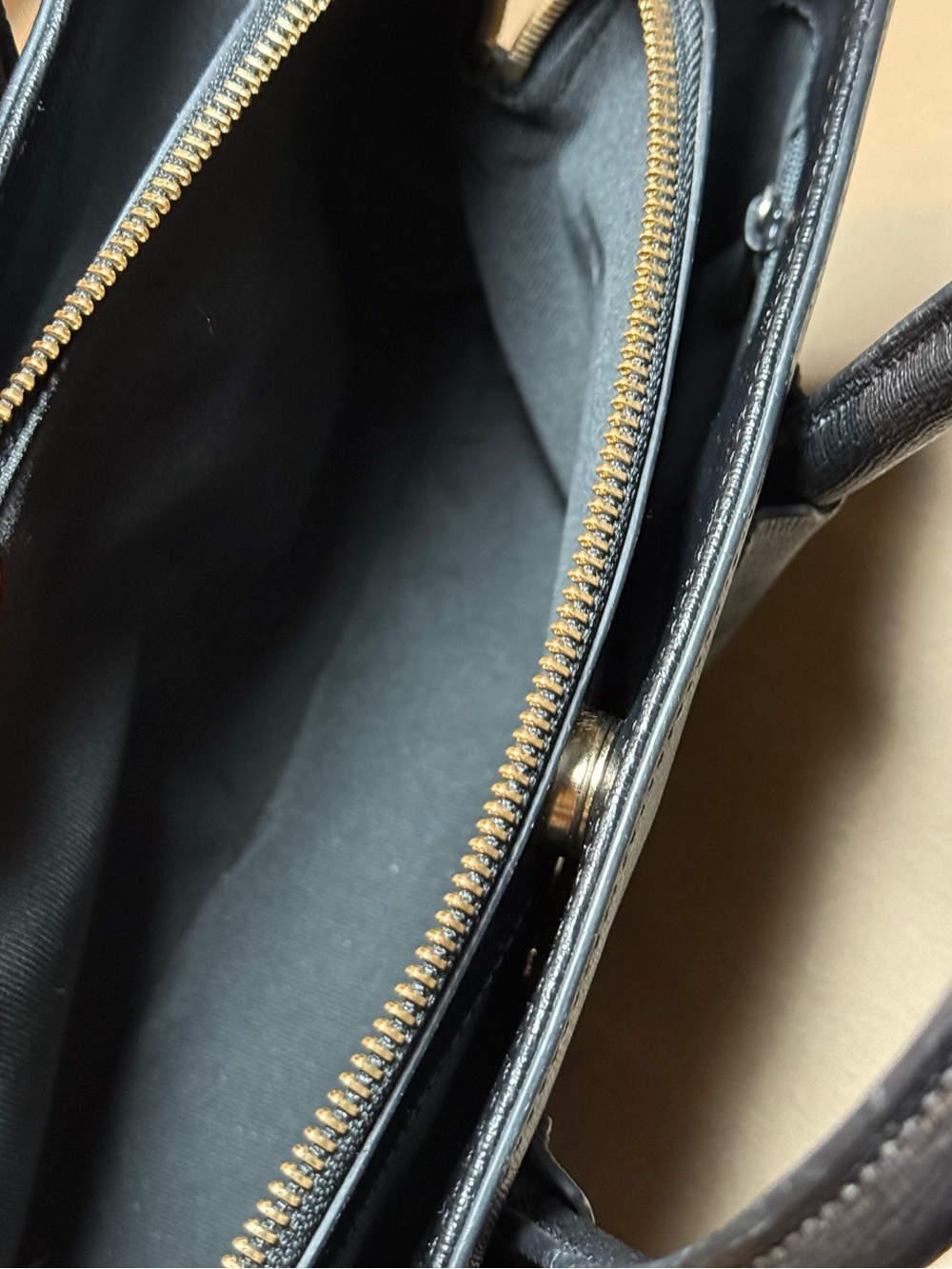 Furla Tessa Saffiano Leather Top-Handle Tote EUC - Picture 13 of 16